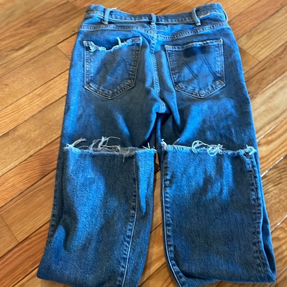 Mother Superior The Hustler Ankle Fray jeans size 26 Blue - Image 6