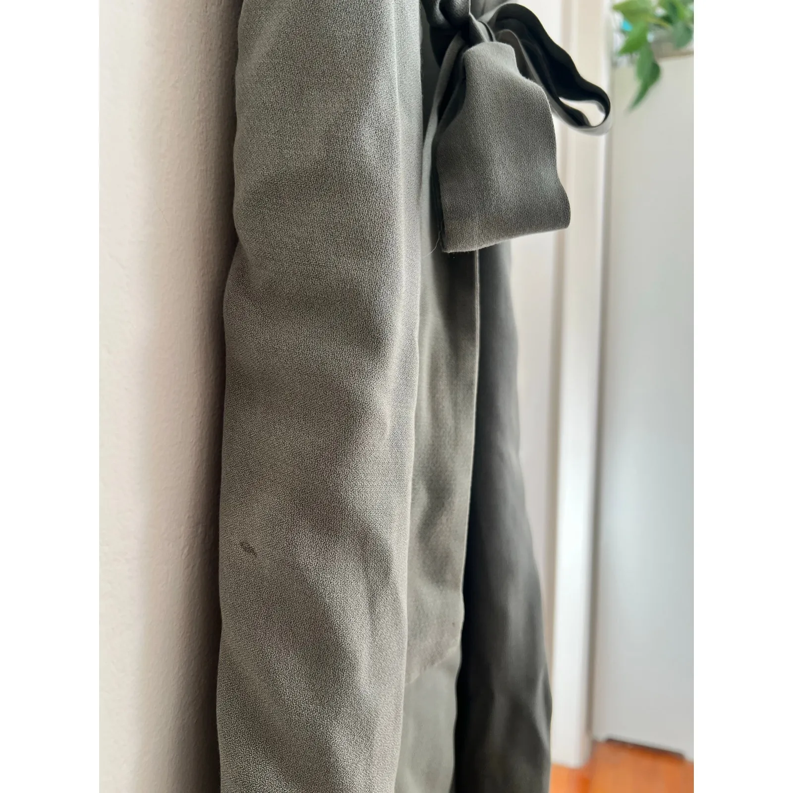 Splendid  Helena Button Front Belted 
Jumpsuit Romper in Olive Green Size: XS - Image 7