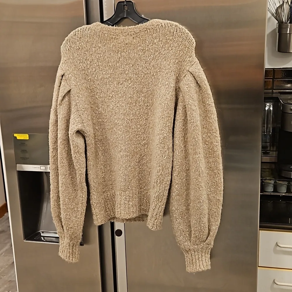 đź’•ISABEL MARANT ETOILEđź’• Shaelyn Sweater ~ Alpaca Blend Beige EU 38 - Image 11