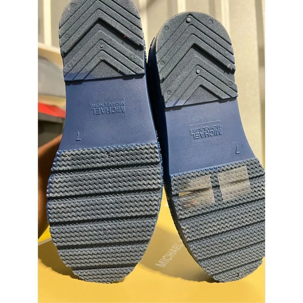 Woman's Boots MICHAEL Michael Kors Mac Rain Bootie blue - Image 6