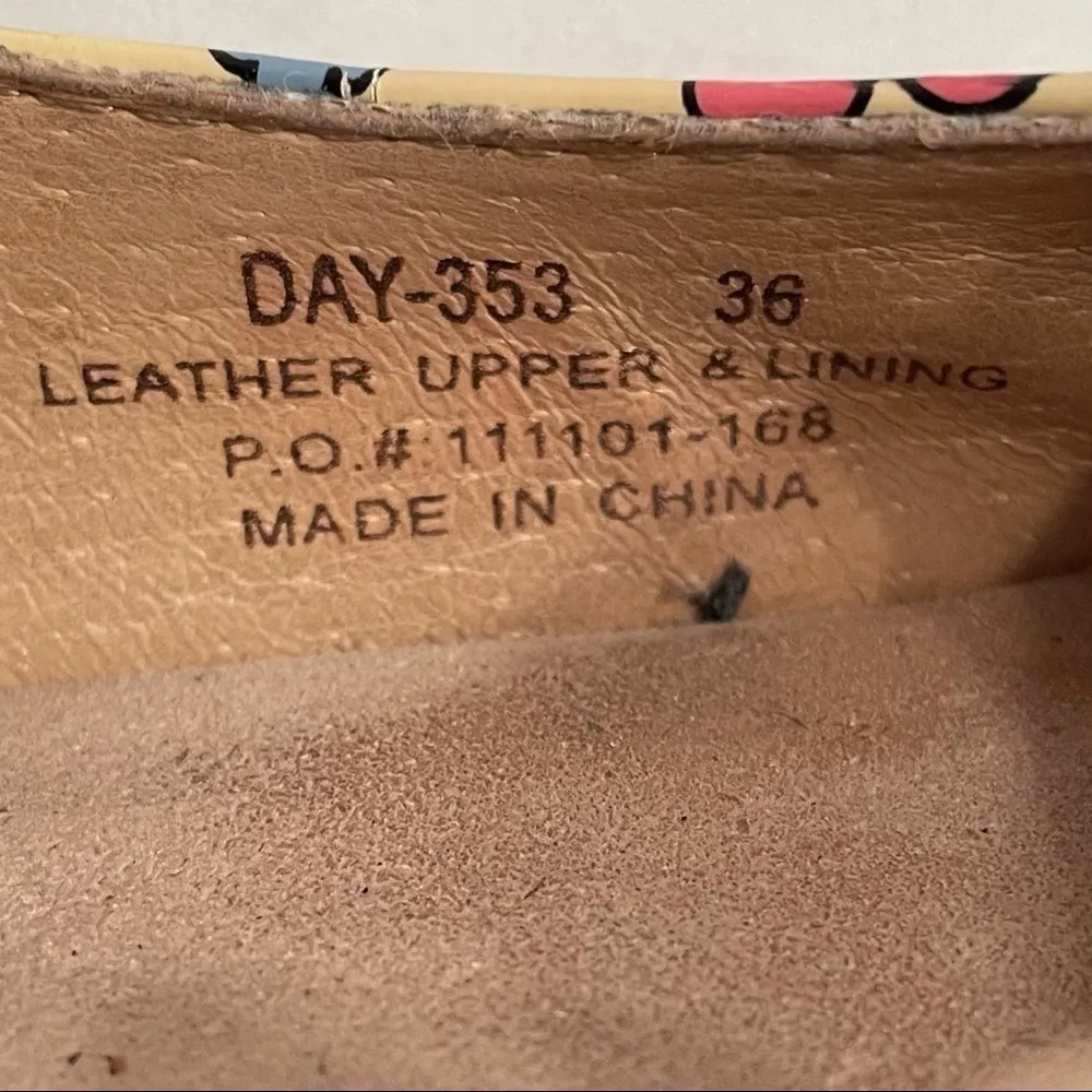 Alegria Dayna Mary Jane Floral Shoes Sew Hope Grow Love DAY-353 Sz US 5.5 EU 36﻿ - Image 12