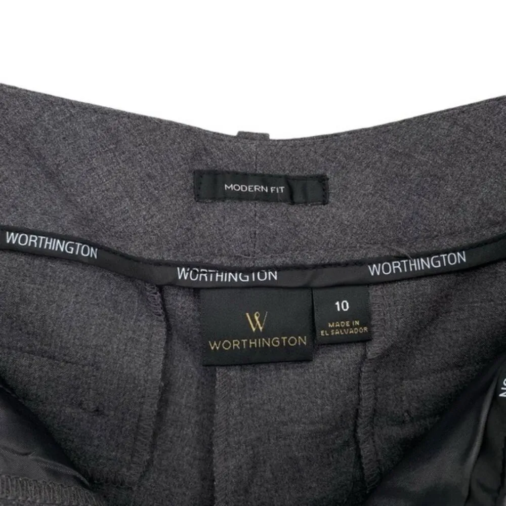 Worthington Women’s Modern Fit Trouser Pants Bootcut Dress Pants New - Image 9
