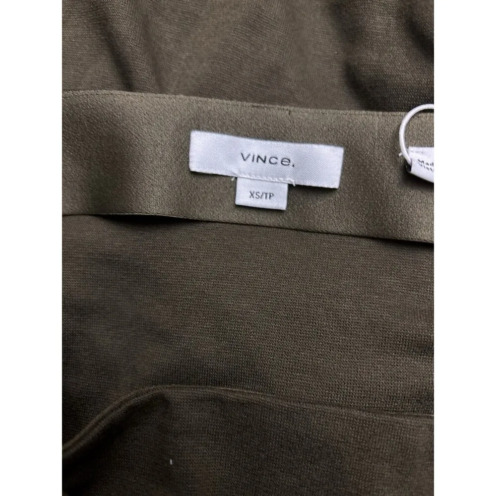 Vince Women's Gathered Skirt Dropped Brown Size XS New $225 - Image 7