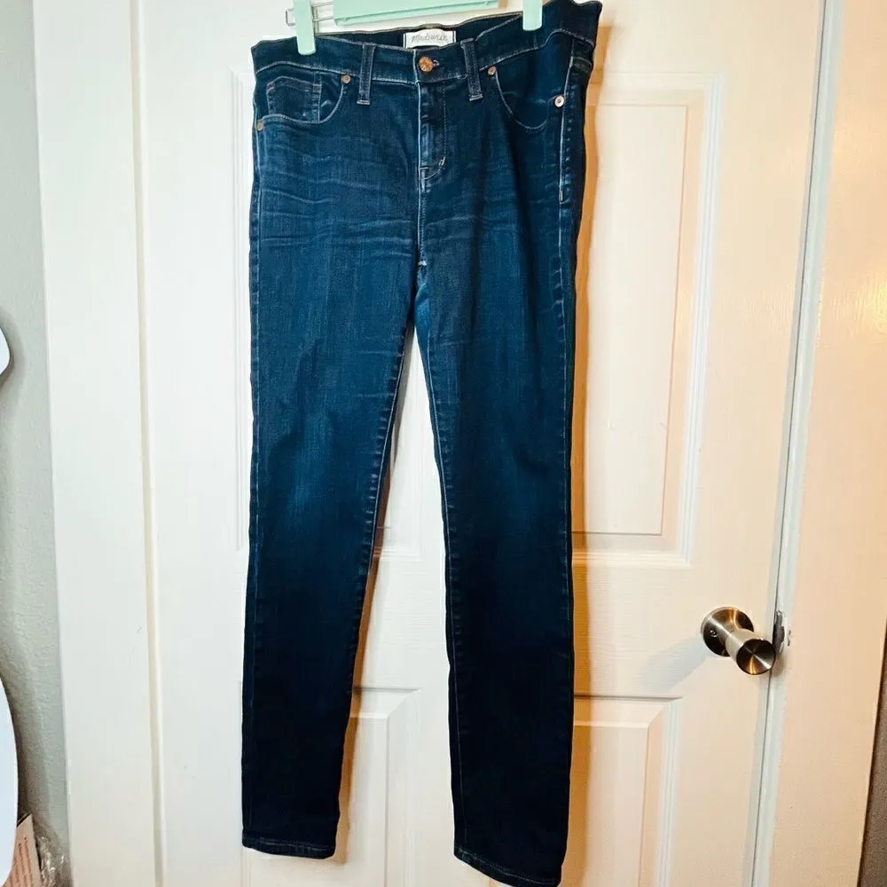 Madewell Low-rise Skinny Skinny Blue Jeans 6 - Image 3