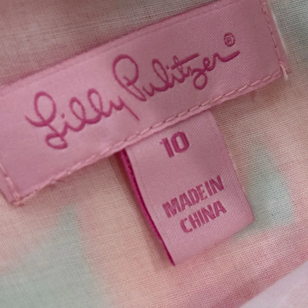 Lilly Pulitzer Darcy Ice Cream Social Floral Sleeveless Shift Dress Size 10 - Image 7