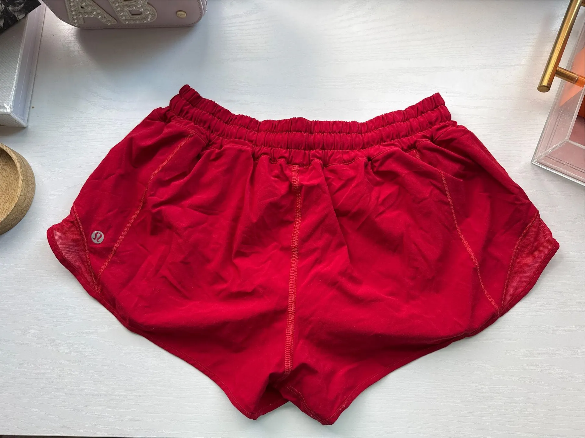 Lululemon Shorts Hotty Hot 2.5" Red  - Image 2