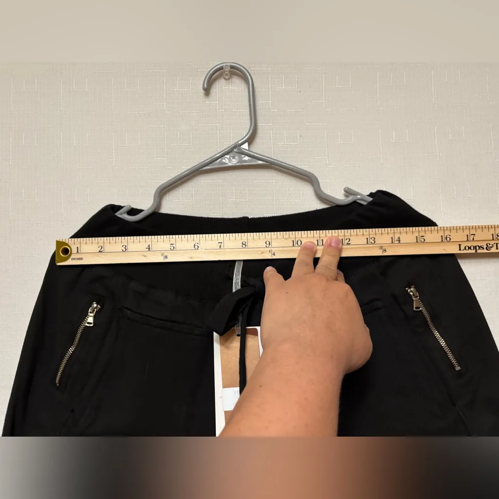 SUZY D LONDON Women's Black Jogger Pants,size L,Made in Italy,NWT Size L - Image 9