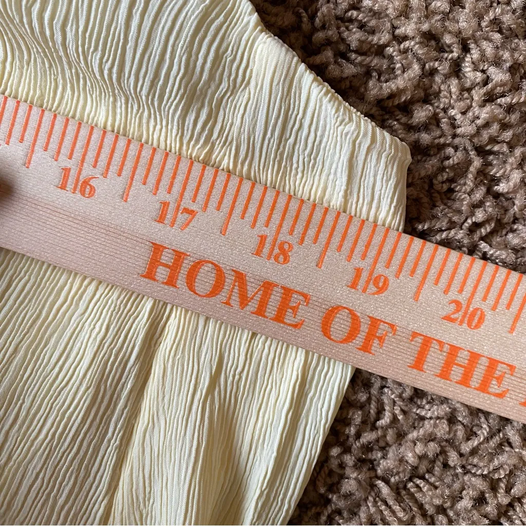 Everlane The Naia Ripple Midi Tank Dress In Pastel‎ Yellow - Image 8