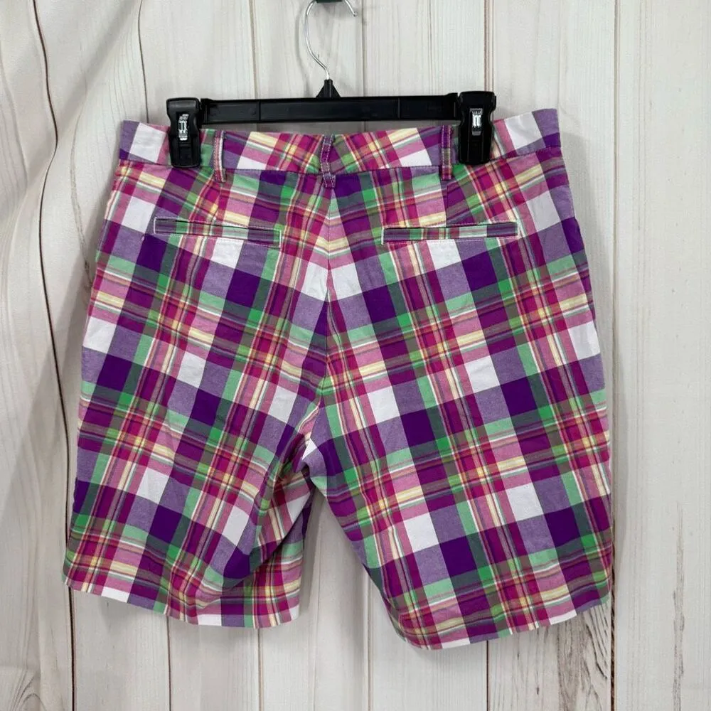 Lauren Ralph Lauren Women’s 8 Plaid Active Shorts - Image 3