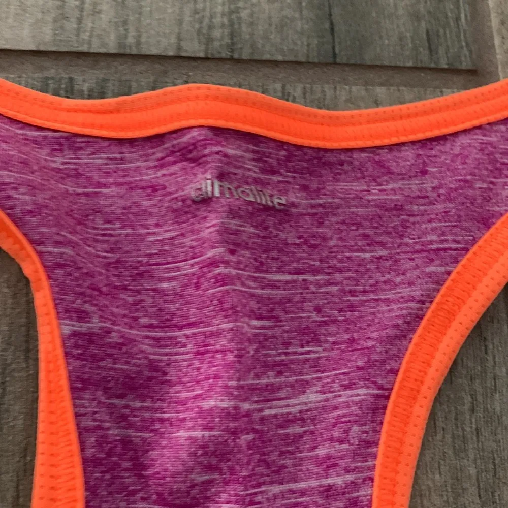 Adidas purple racer back tank top - Image 6