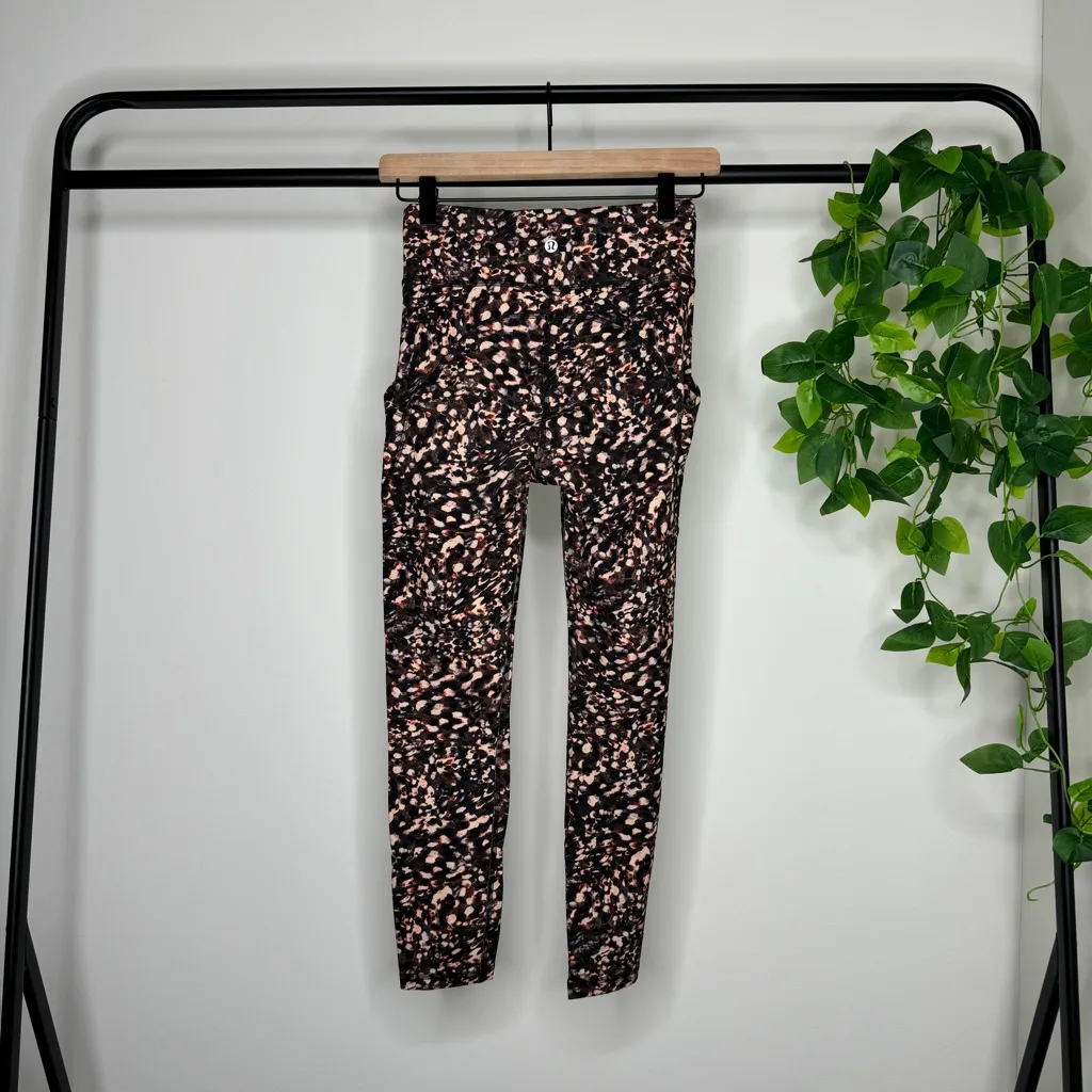 Lululemon Invigorate High-Rise Tight 25" Motion Flux Multi size 4 W5CT8S - Image 2