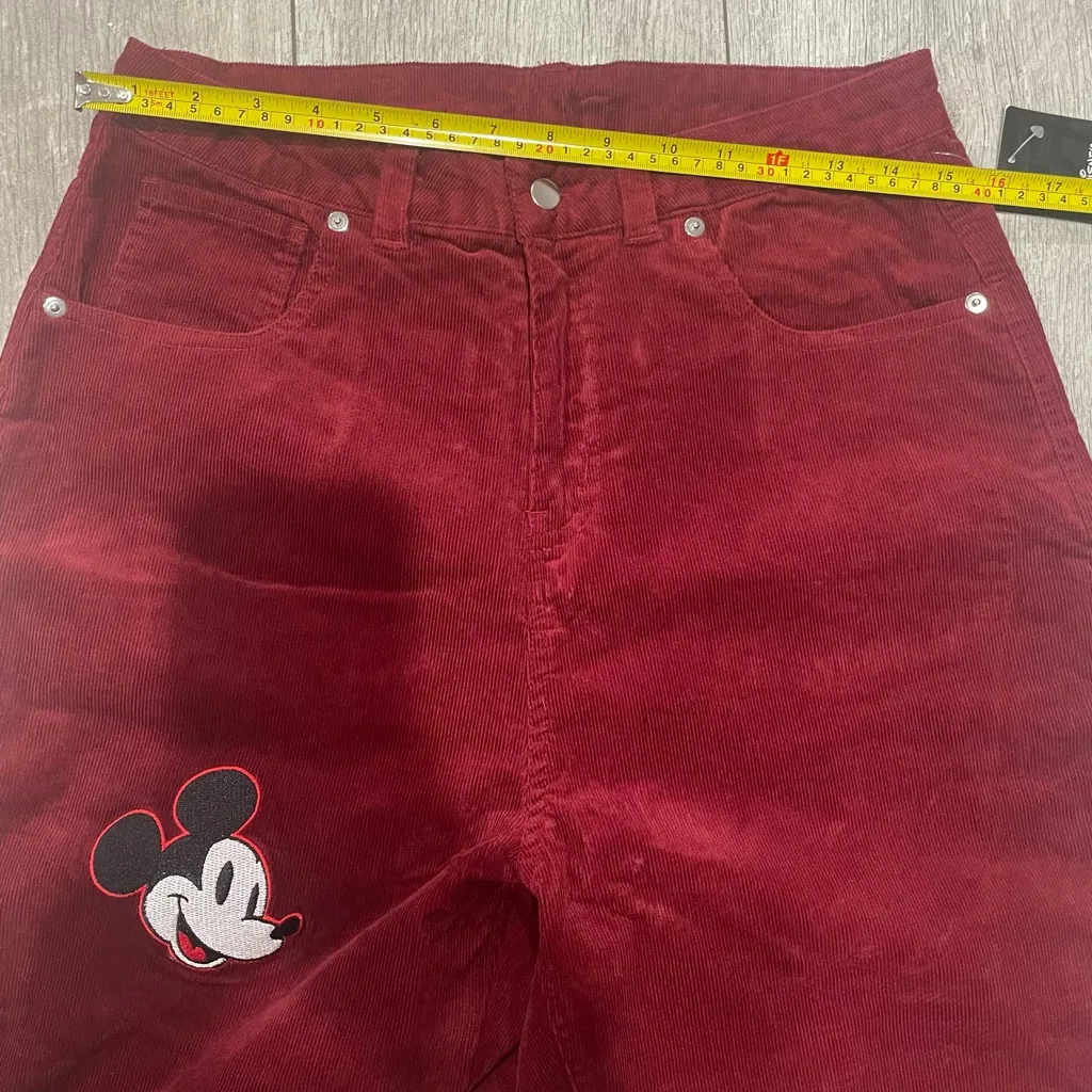 Disney’s Mickey Mouse Embroidered Mom Pants - Image 6