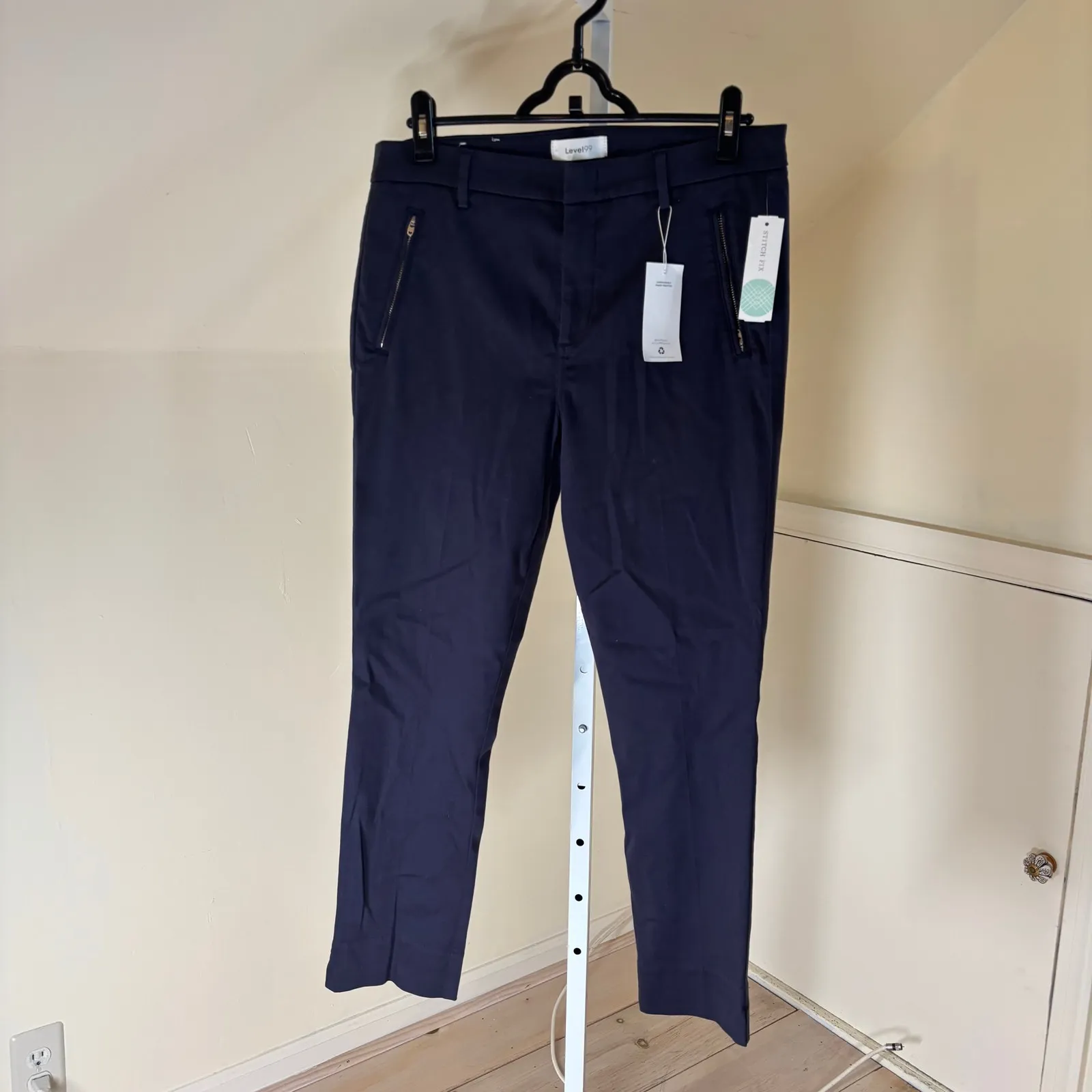 Level 99 NWT Francis Straight Leg Pant Blue Size 31 - Image 3