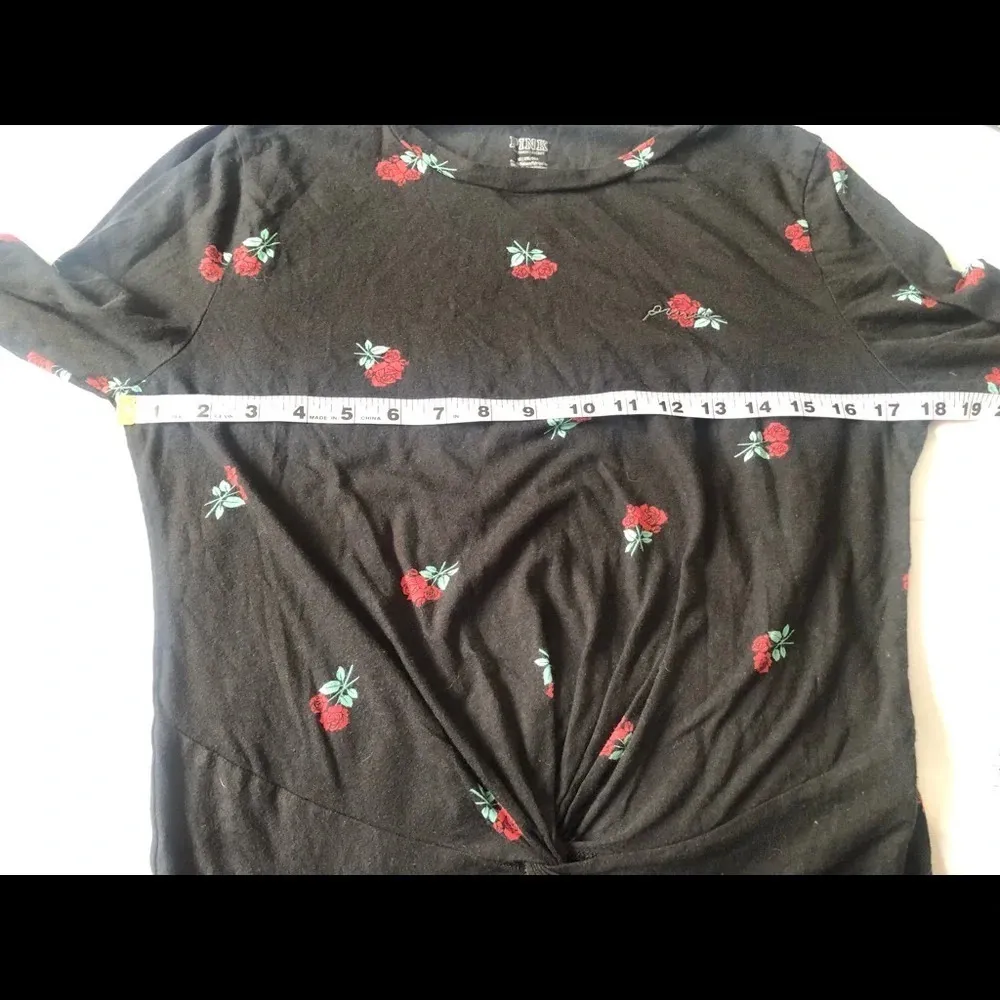 Women’s PINK Victoria's Secret Twist Front Long Sleeve Tee - Image 5