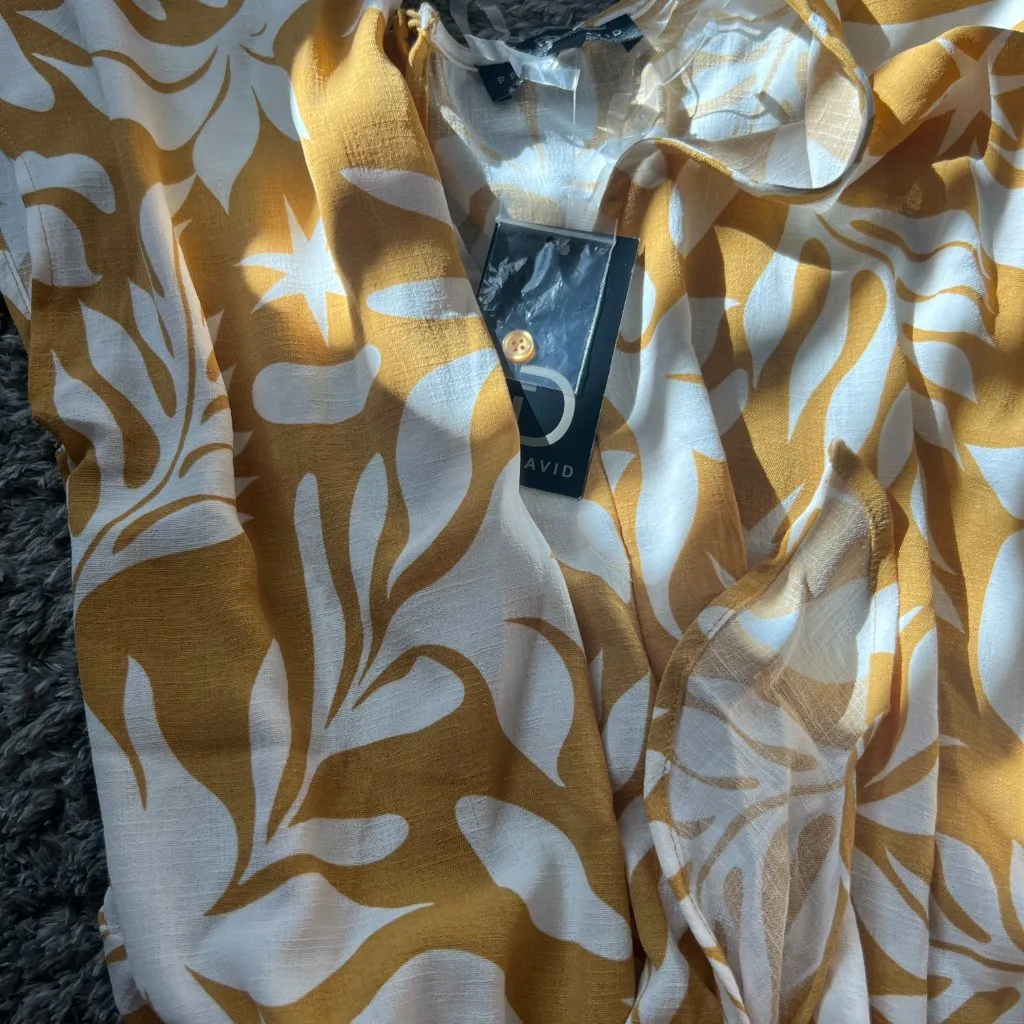 NWT FRED DAVID Jumpsuit size L - Image 9