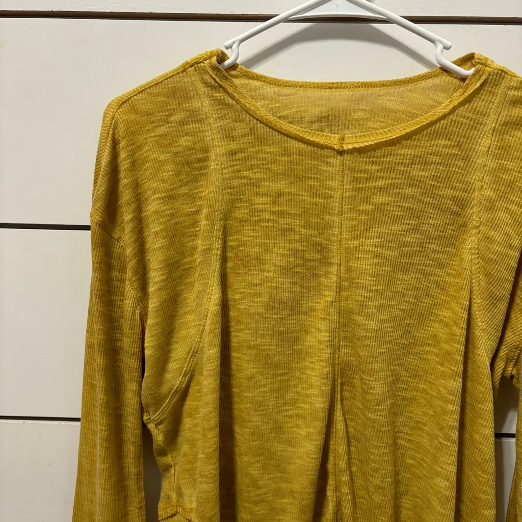Free People Movement Yellow Top - Image 7