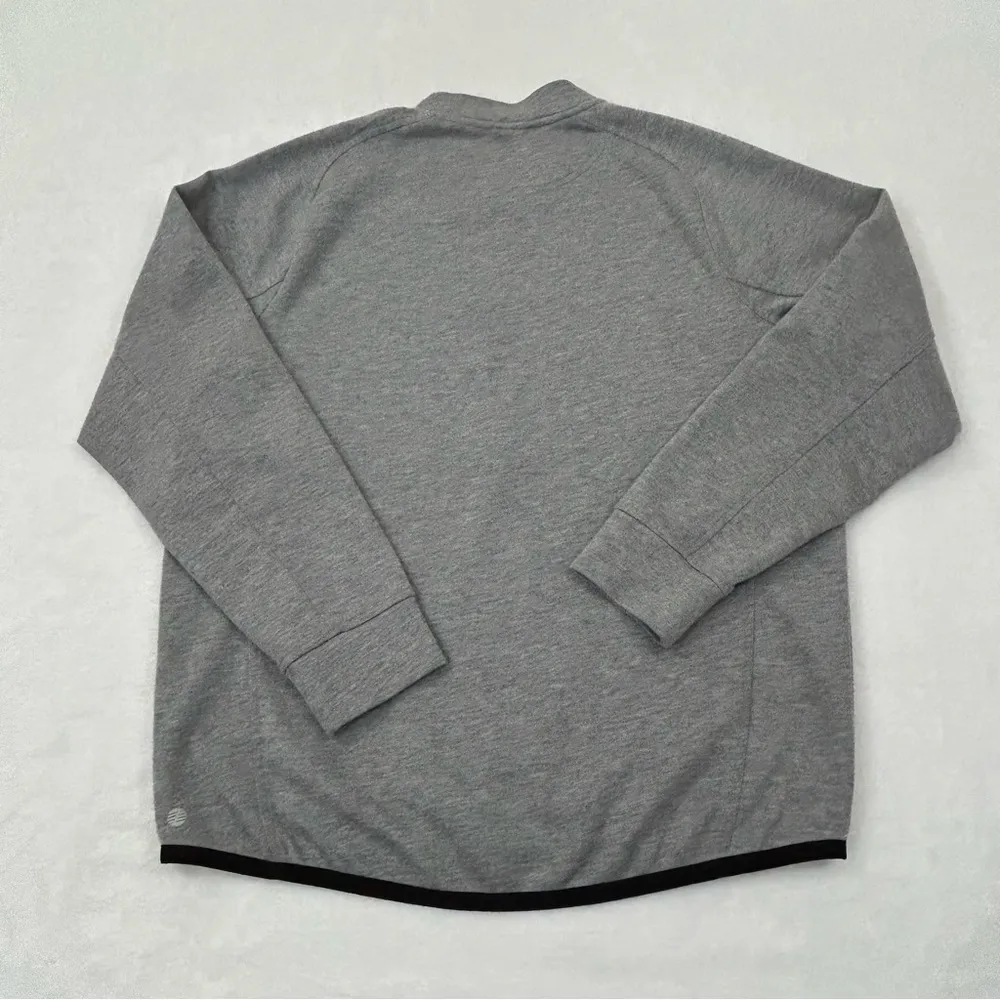 New Balance Running Athletic Gray Full Zip Up Z By Zella Sweatshirt Women’s M - Image 7