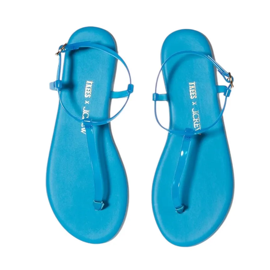 Tkees x JCREW Mallorca Mirage Thong Jelly Strap Sandals Size 7 - Image 3