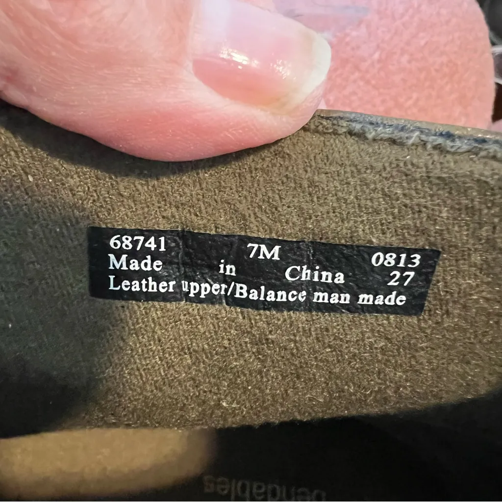 Clarks Boots Womens 7M Nikki Star Taupe Marbled Ankle Bendables Comfort Shoes - Image 10