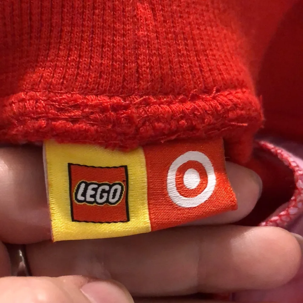 NWT Limited Edition Lego for Target Women’s Joggers Red - Image 5