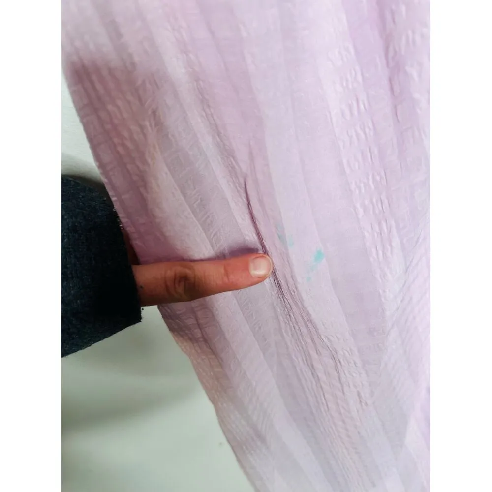 LOUNA Purple Hourglass Side Cutout Short Sleeve Ruched Middle Dress Size XS - Image 10