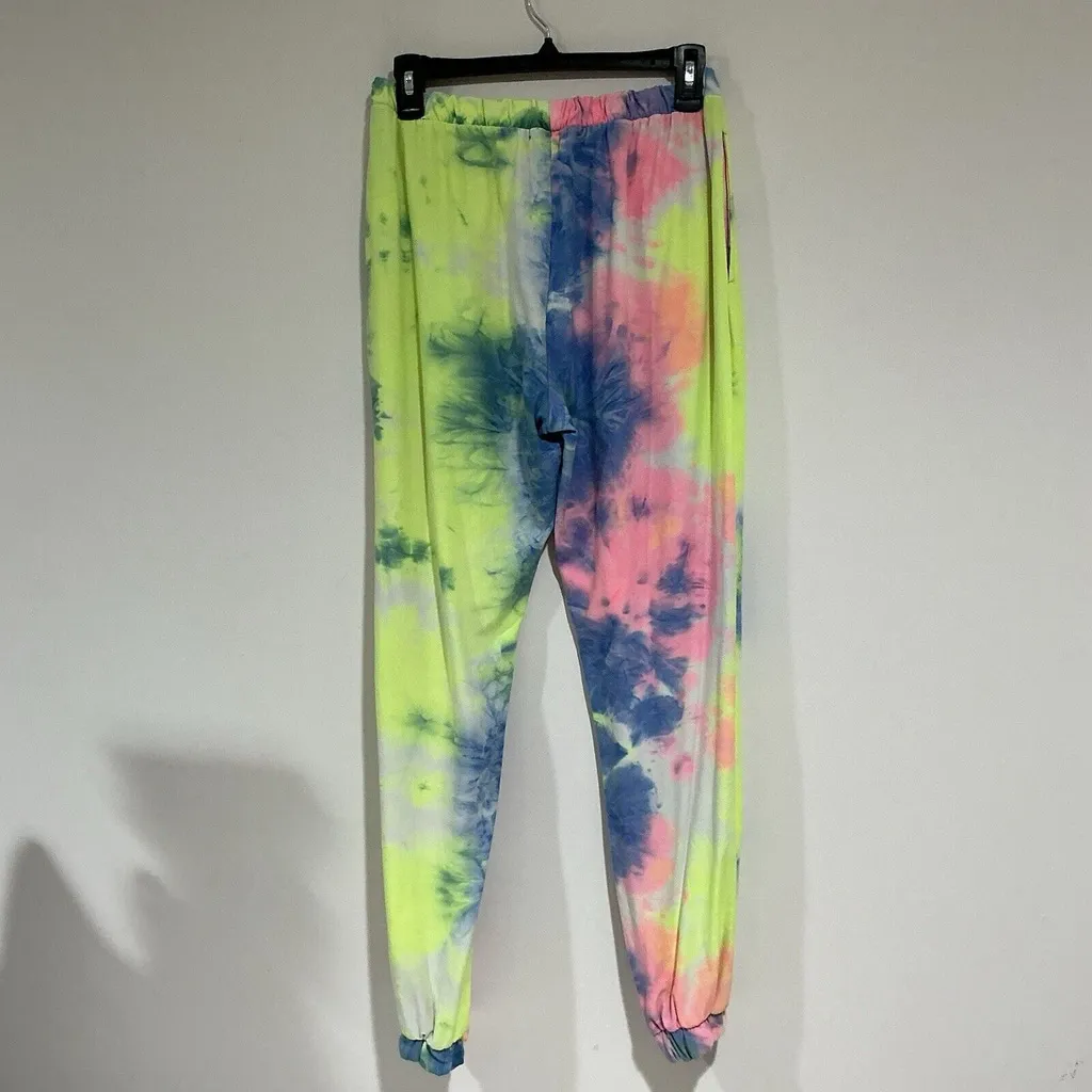 Woman’s Derek Heart Medium Tye Dyed Sweatpants - Image 4