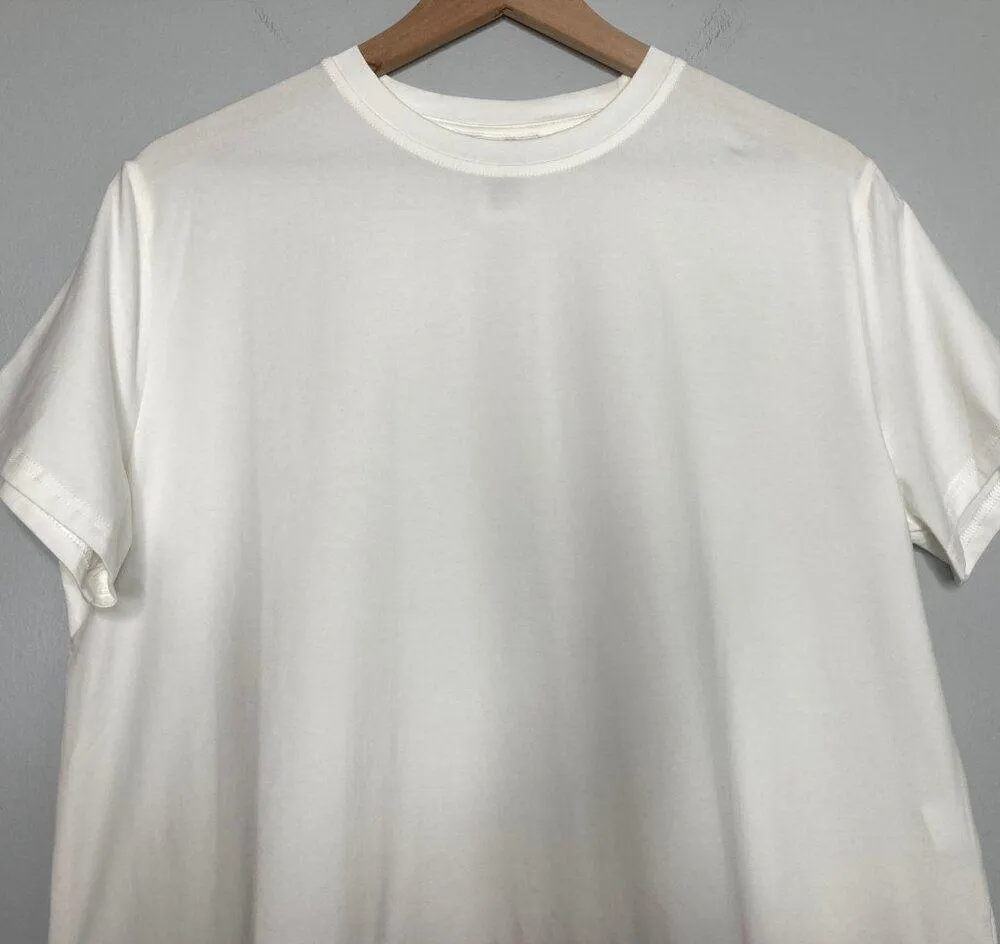 Queen of Sparkles Dress Medium White Red Blue Feathers Patriotic USA Party Fun - Image 4