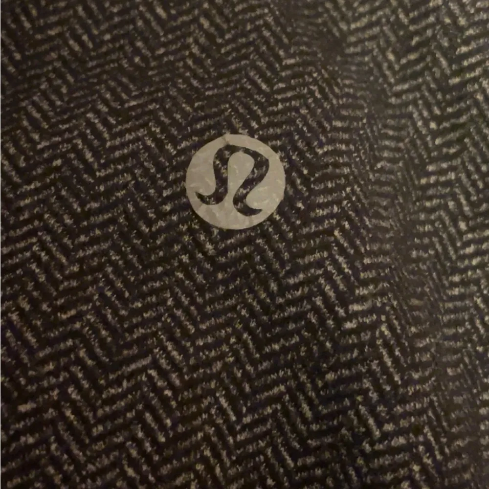 Heathered Gray Fleece Leggings size 8 - Image 7