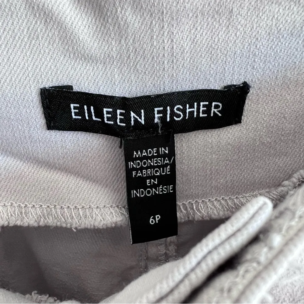 Eileen Fisher Organic Cotton Denim Tapered Pant - Image 6