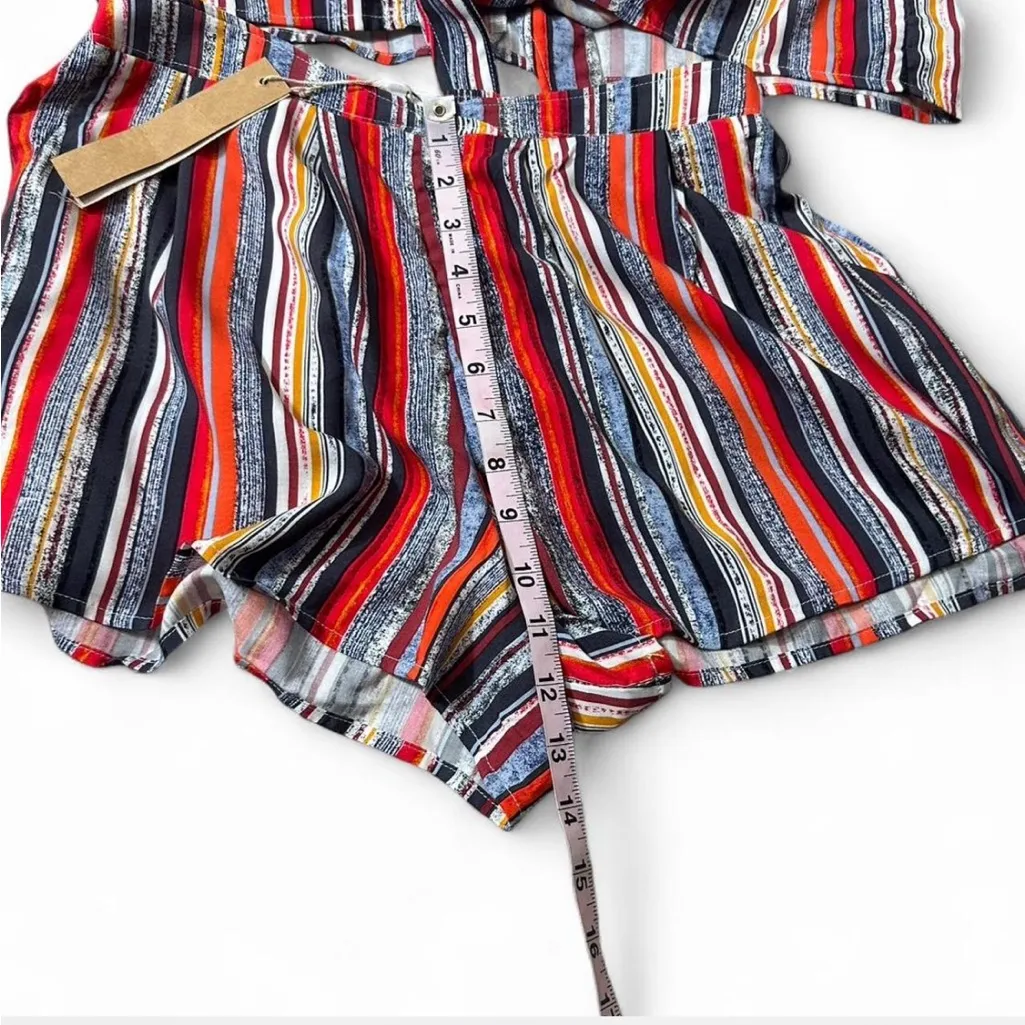 Colorful Striped Top/Short Set‎ - Image 16