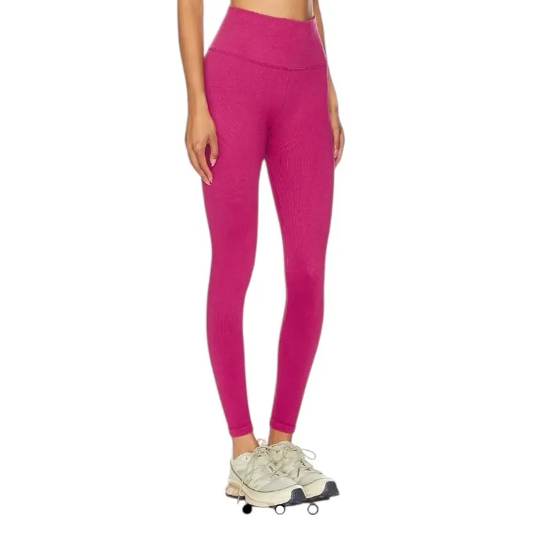 Spiritual Gangster - Love Sculpt Leggings Pink Haze Ribbed Sz M/L - Image 2