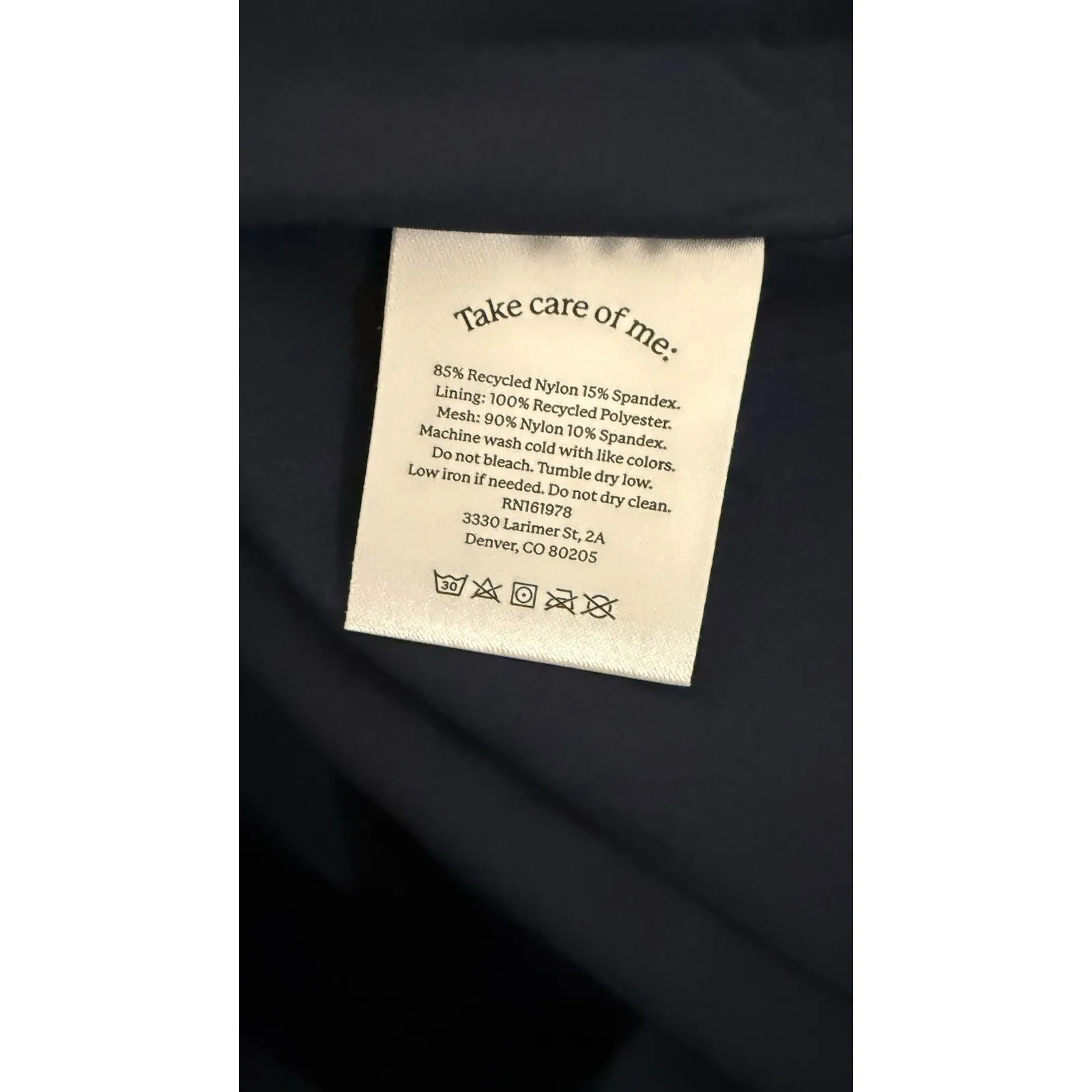 Halfdays Nan Field Jacket Womens Small Navy Blue Cargo Hiking Coat Full Zip New - Image 7