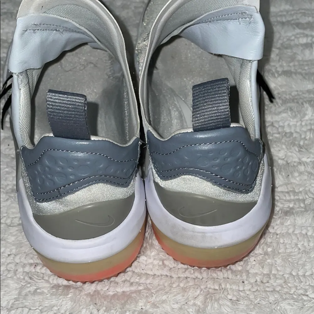 Nike Womens Joyride Optik Running Shoes White Silver Sneakers Sleek Comfort - Image 4