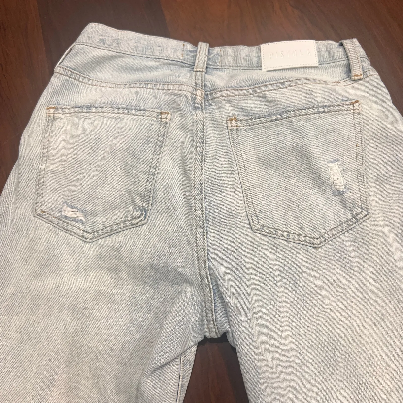 PISTOLA CHARLIE HIGH RISE STRAIGHT P6883KEE-RNE SZ 27 - Image 6