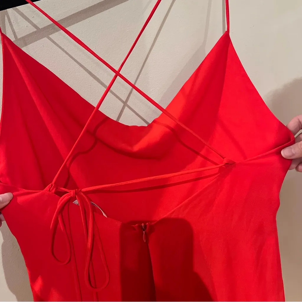 Lucy in the Sky Red Mini Dress - Image 4