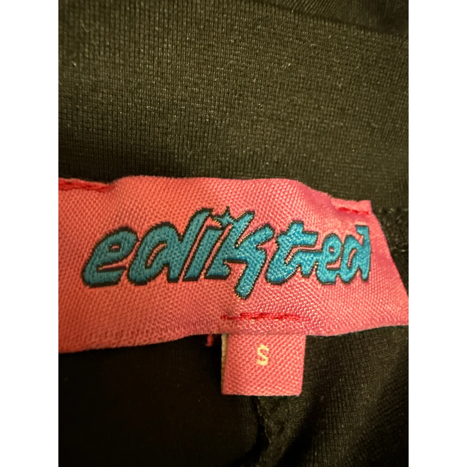 Edikted Women's Black Cinched Ruched Flared Bootcut Bell Bottom Trousers Pants S - Image 4