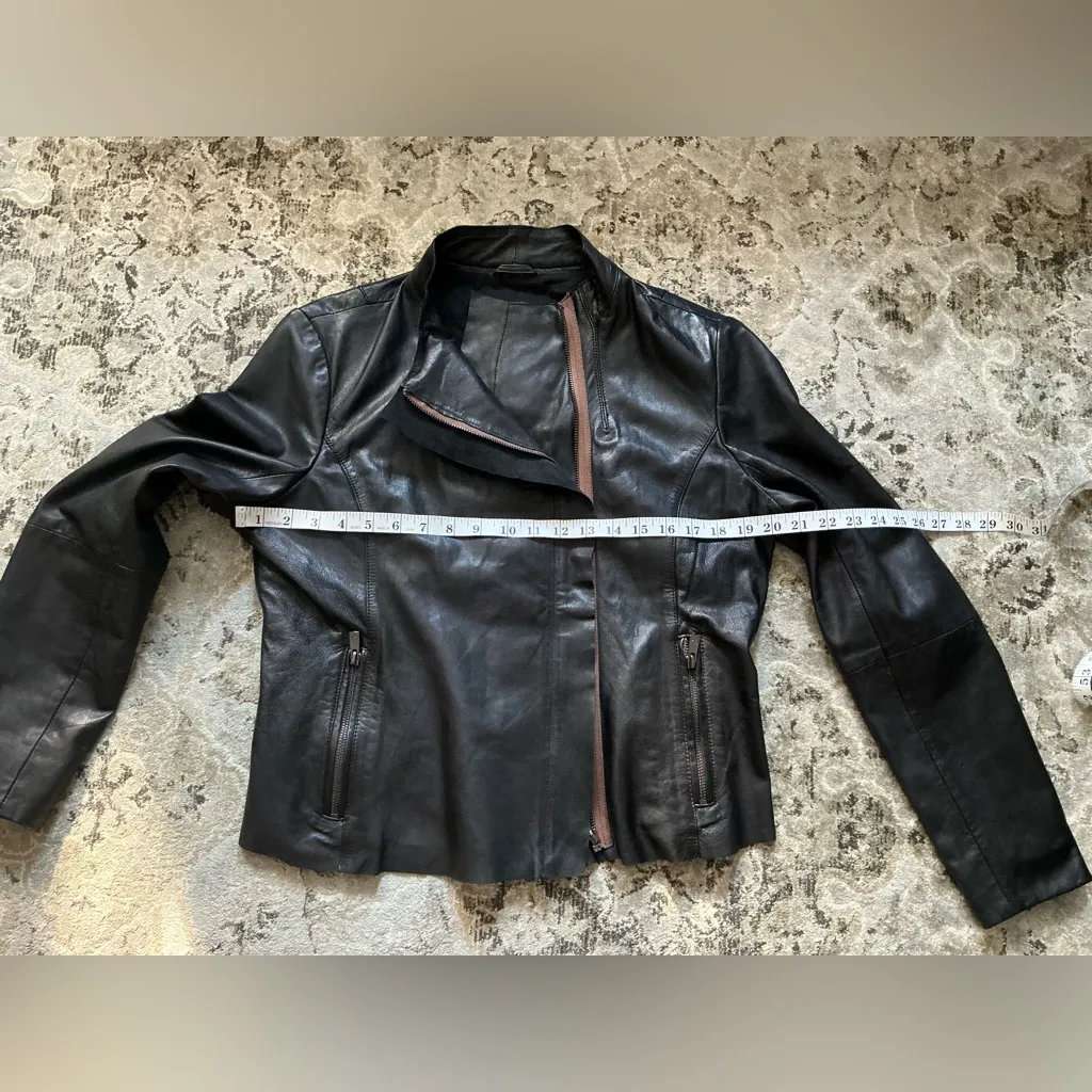 Stylish BOD&CHRISTENSEN leather jacket🔥🔥🔥 Black Size undefined - Image 10