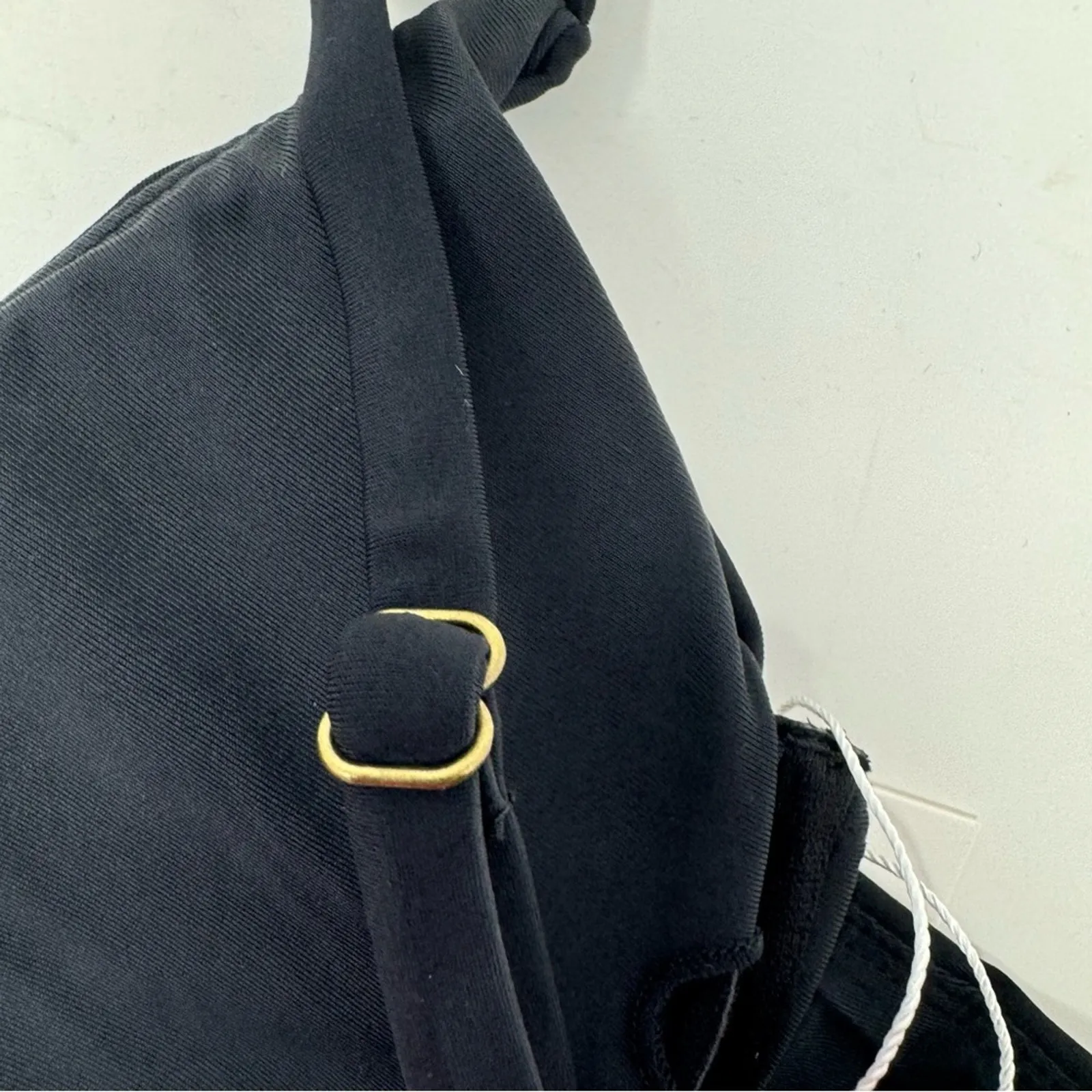 Andie Swim The Sicily Underwire Bikini Top Black Lightly Padded Size L NEW - Image 6