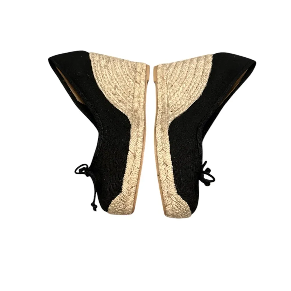 JCrew Seville Made-in-Spain Espadrille Ballet Pump Wedge Desert Camel Shoes 7.5 - Image 3