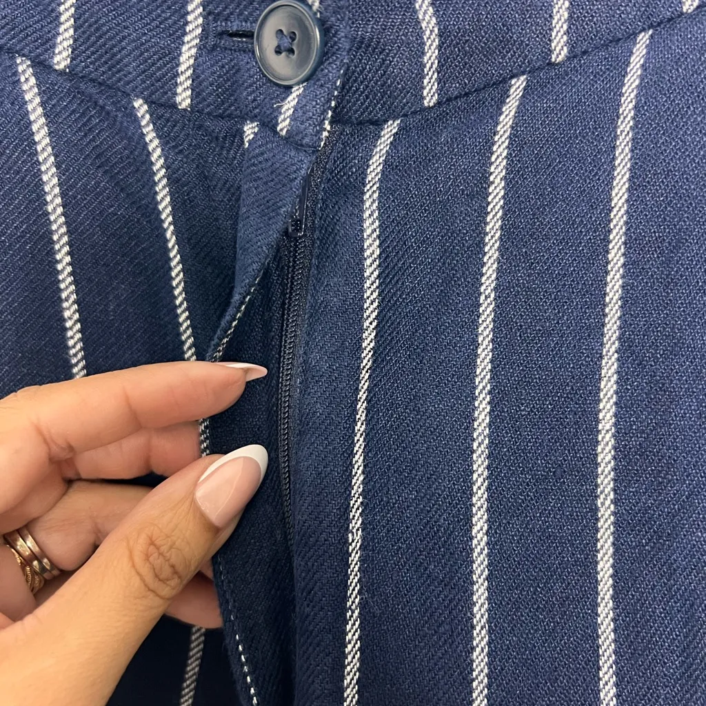 Reformation Verano Striped Linen Pants - Image 6