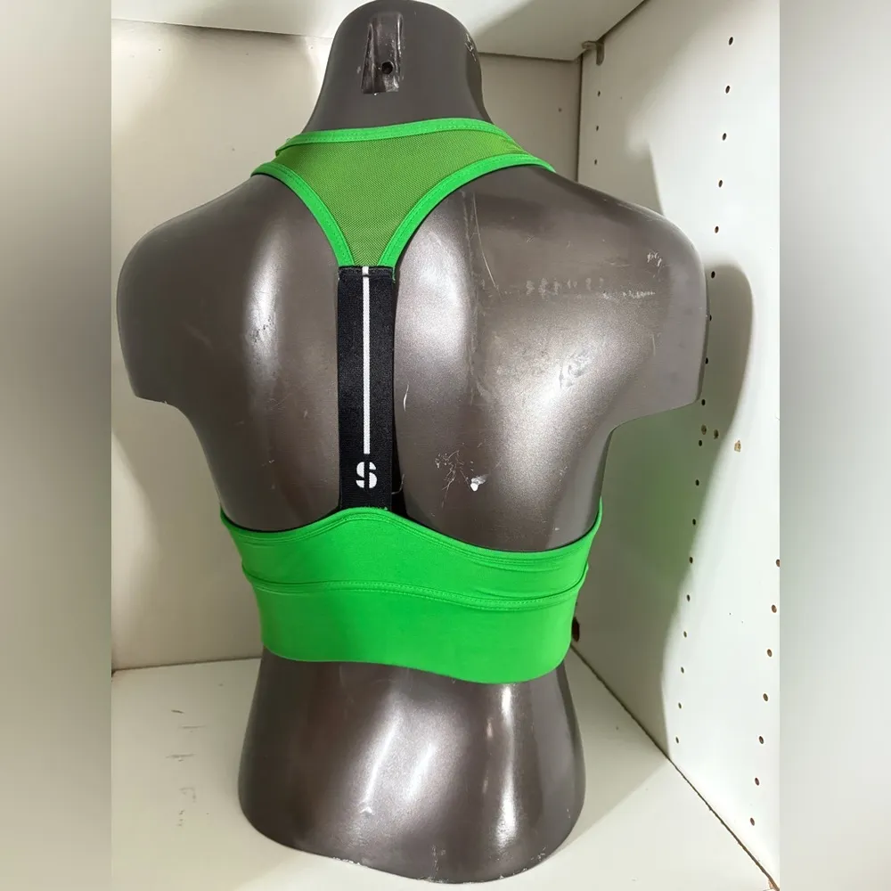 Sports illustrated woman’s sports bra size med Green - Image 8