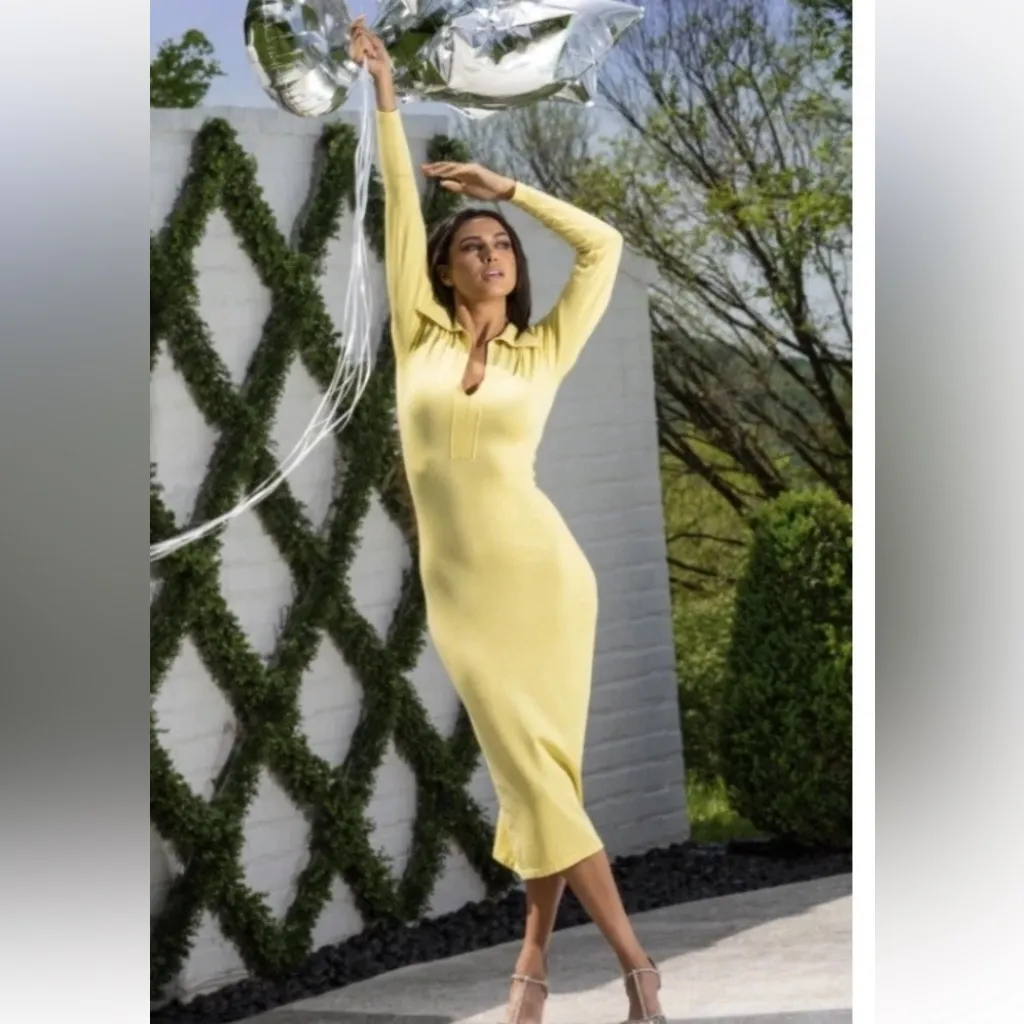 RONNY KOBO Jill Knit Midi Knit V - Image 7