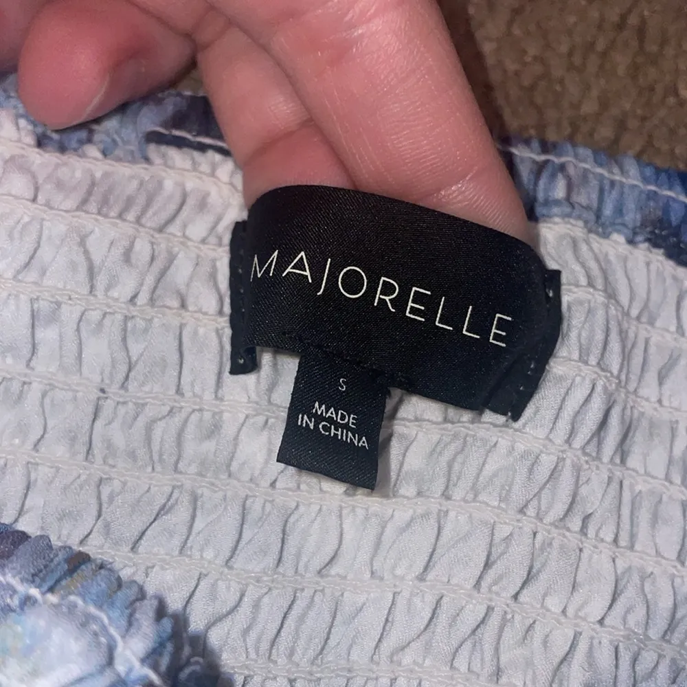 Majorelle floral ruffle midi skirt - Image 2