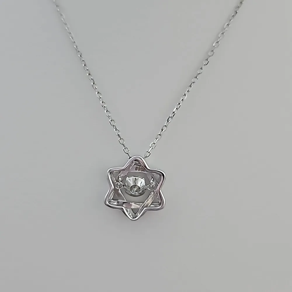 Star Moissanite Necklace - Image 2