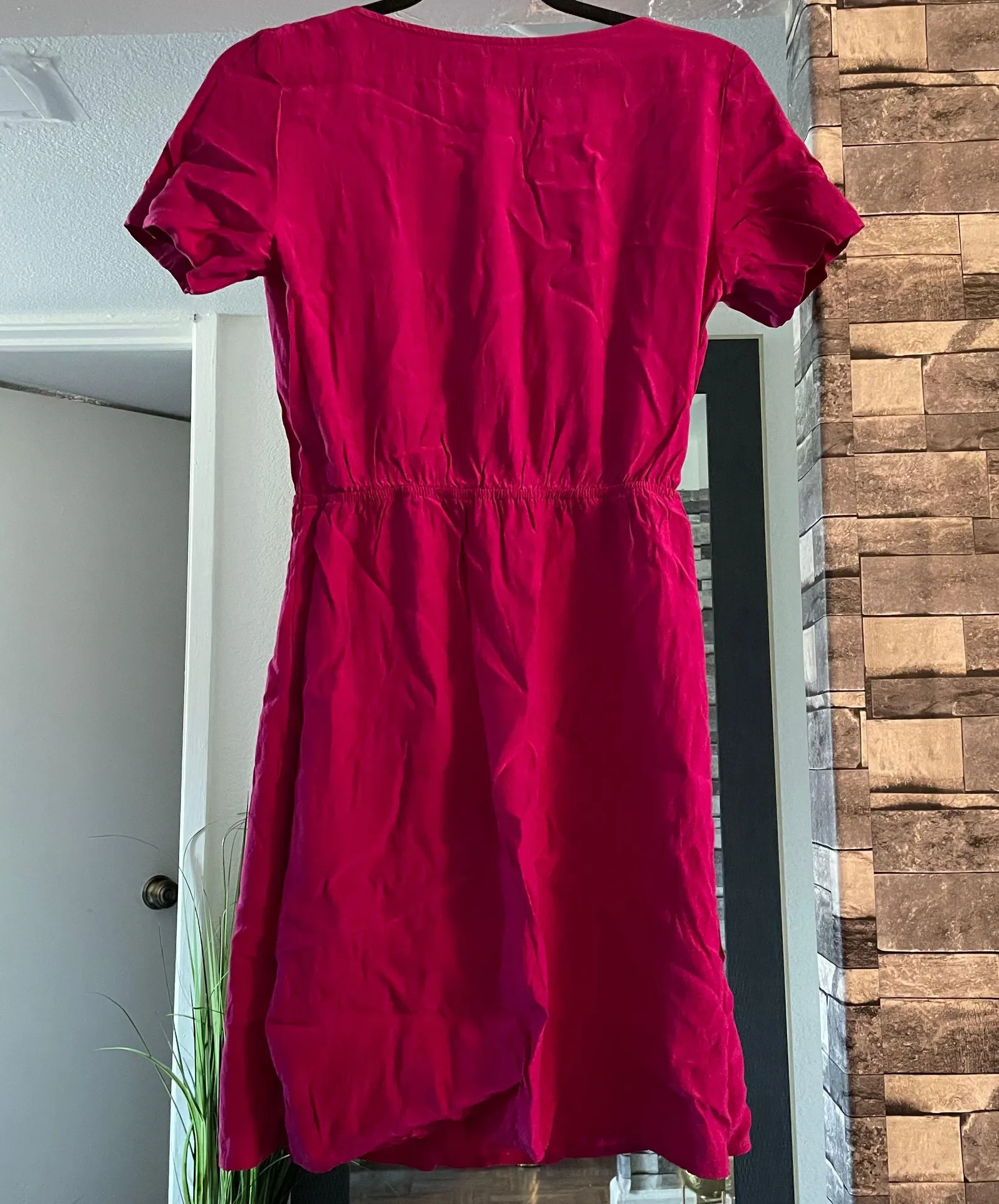 retro pink dress - Image 2