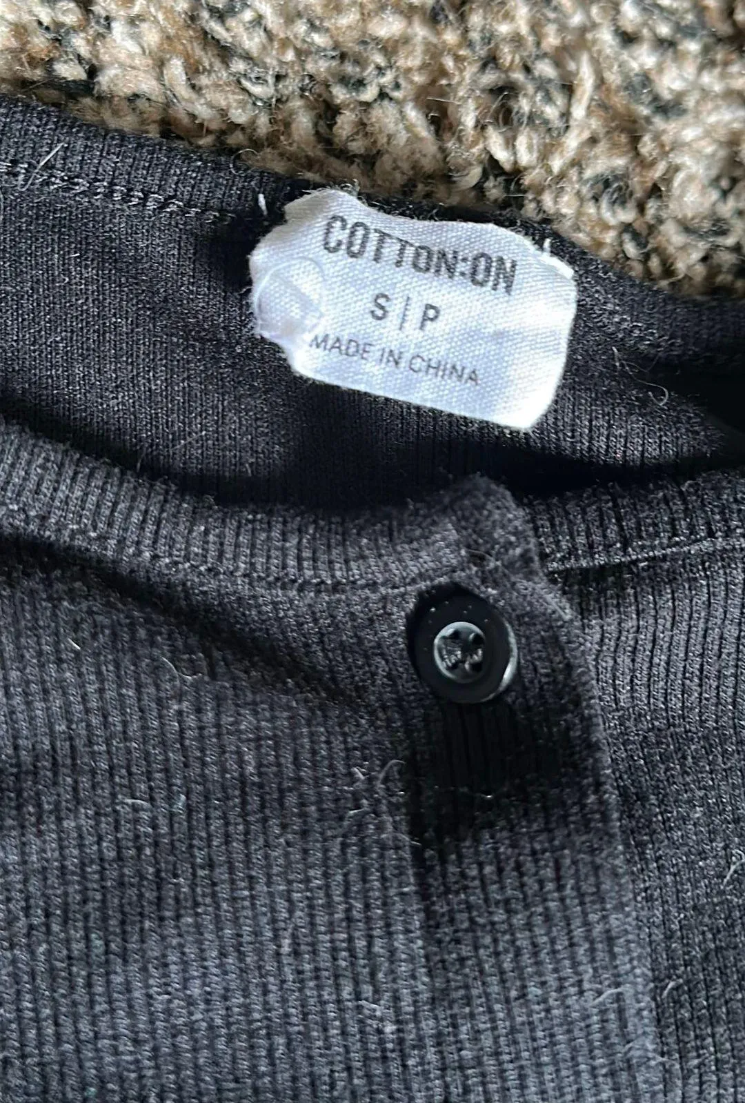 Black Long Sleeve Shirt - Image 2