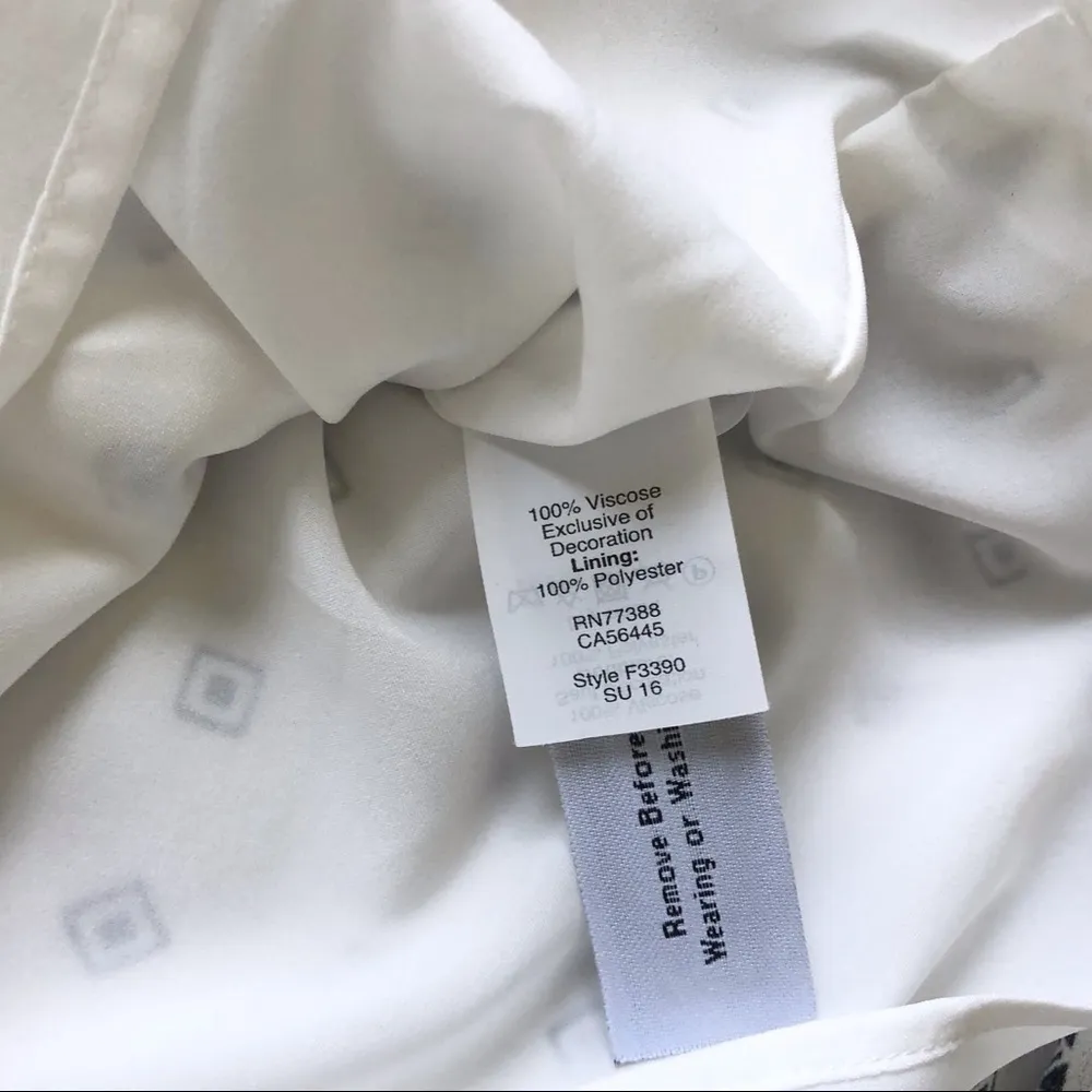 𝅺Madewell NWT Dress Boho Mini Southwest Western Neutral Geometric NEW Size XS - Image 7