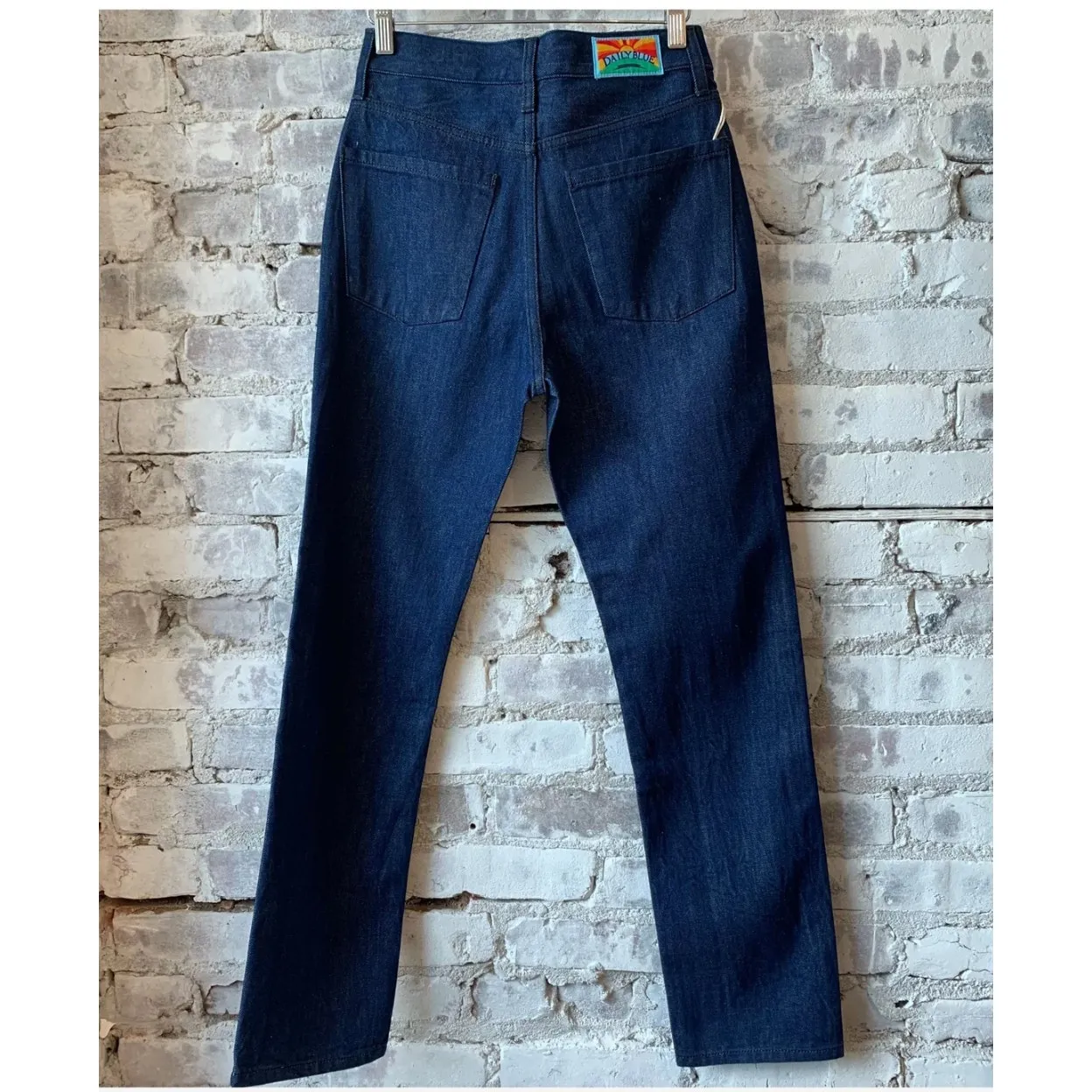 DAILY BLUE AG Adriano Goldschmied Women's High Rise Jeans 28 Straight NWT - Image 2