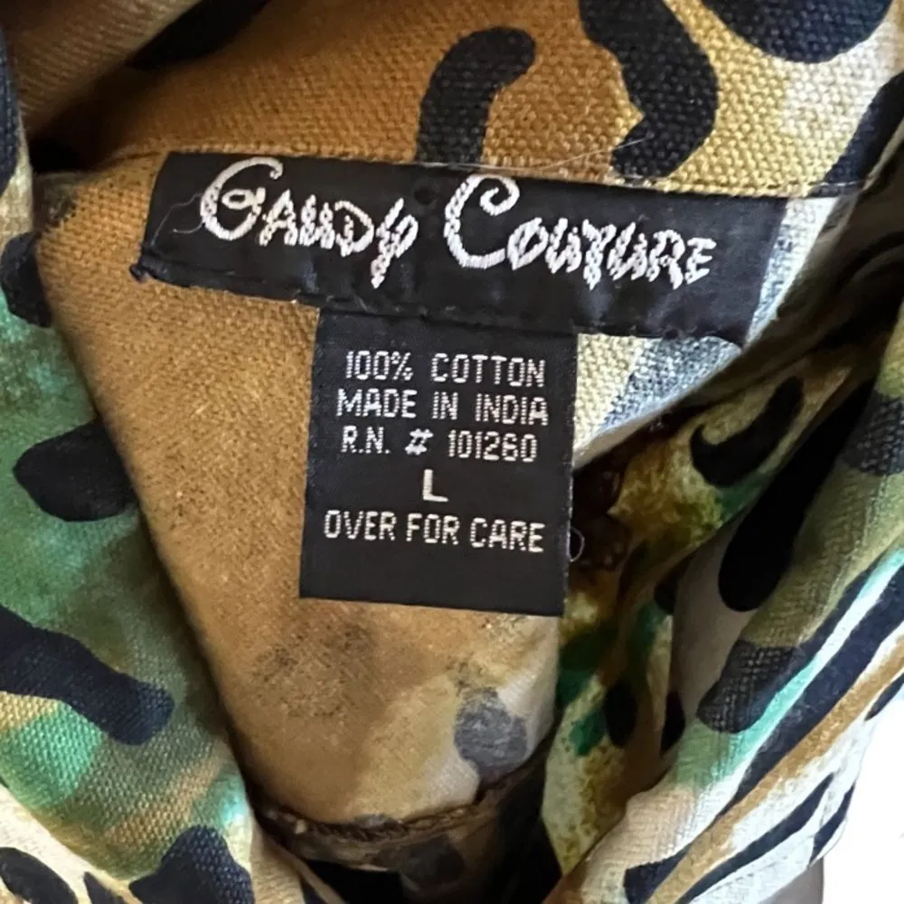 Vintage Candy Couture Jacket‎ Brown Size L - Image 5