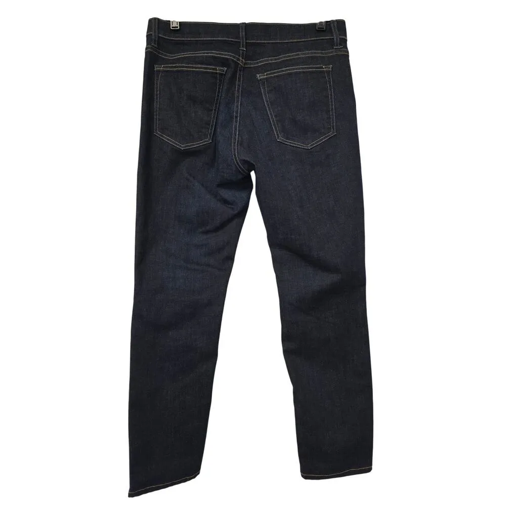 Imogene + Willie Imogene Slim Fit Womens Jean Size 29L Dark Wash Boho Minimalist - Image 6